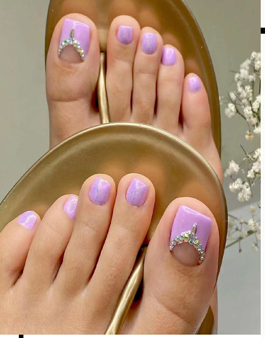 pretty Purple With Dimond
