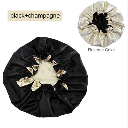 Humble Girl Double satin Bonnet.